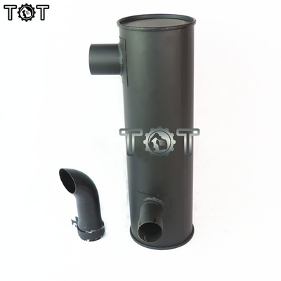 Van het Graafwerktuigengine exhaust aluminum van KOBELCO sk350-6 6D34 de Geluiddemperknalpot