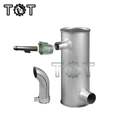 Knalpot HD820 hd820-3 hd820-5 KATO Excavator Muffler van de aluminium de Universele Geluiddemper